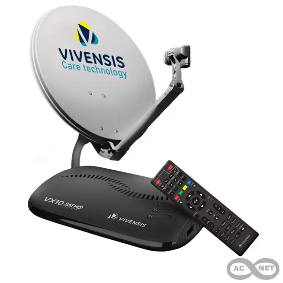 Kit Antena Parabólica KU VIVENSIS VX10