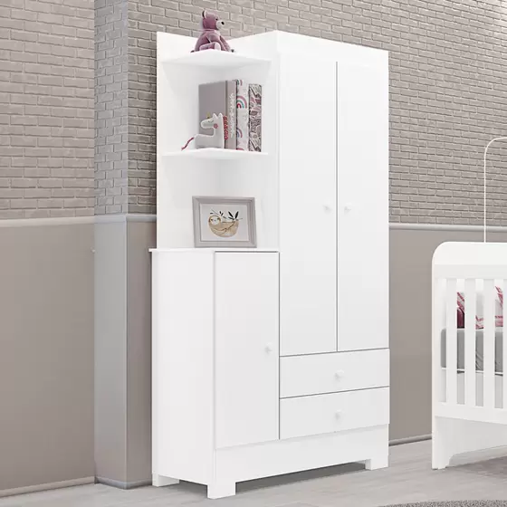 ROUPEIRO INFANTIL MAGIA BRANCO BRANCO