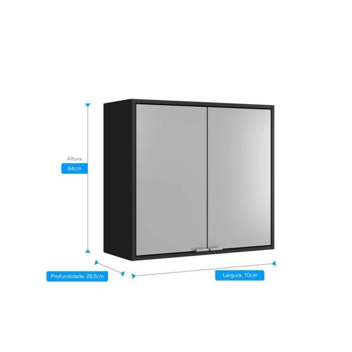 MULTIUSO BACK PANEL SMART PD 2P BRANCO/PRETO