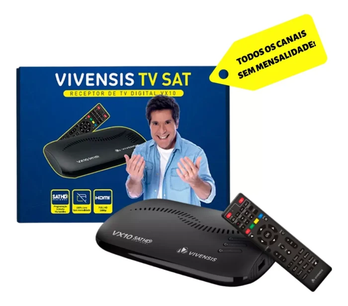 RECEPTOR DE TV VIVENSIS VX10 SAT HD