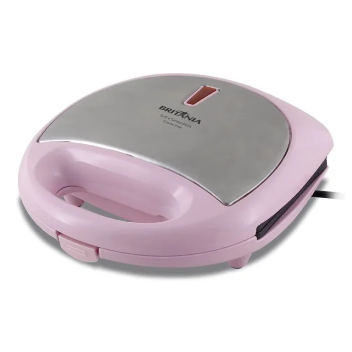 GRILL E SANDUICHEIRA CROME INOX RS 220V BRITANIA