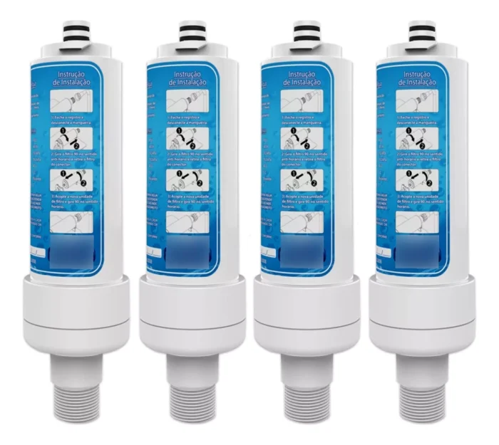 KIT 4 UNIDADES FILTRO PURIFICADOR AGUA COLORMAQ