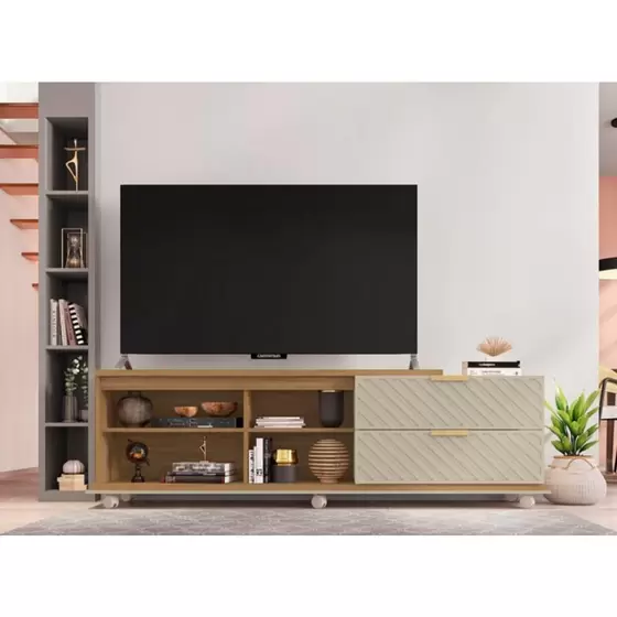 BANCADA HARMONY BURITI/OFF WHITE