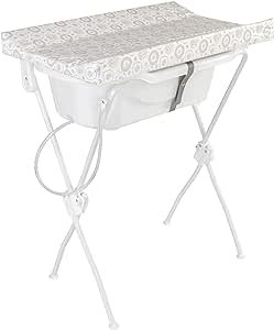 BANHEIRA P/BEBE C/TROCADOR FLORIPA BRANCO ESSENCIAL