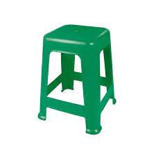 BANQUETA PLASTICA GRANDE VERDE
