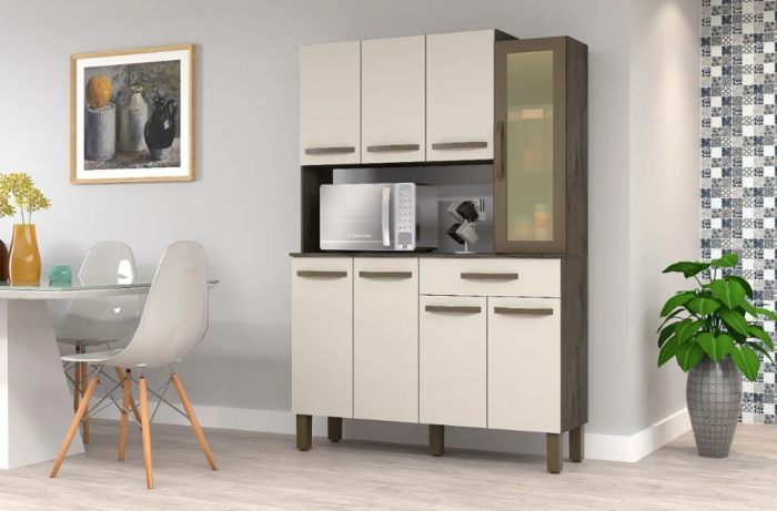KIT COZINHA EVOLUTI 8 PTS - AMEND/OFF-W