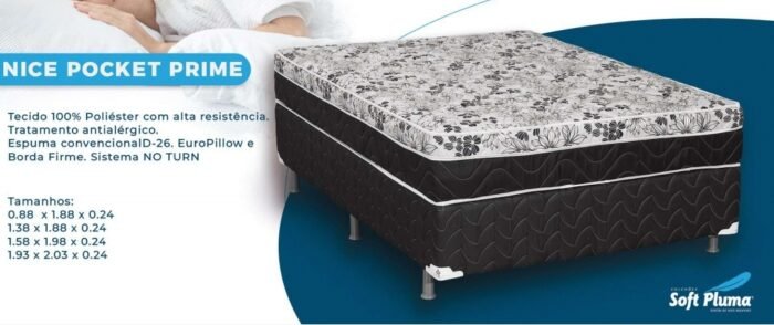 CAMA BOX PRIME POCKET 138X188X24 SUPER