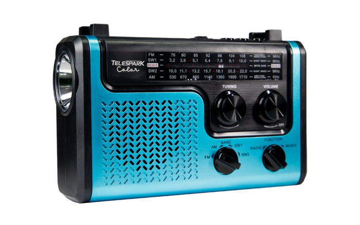 RADIO TELESPARK COLOR BLUE