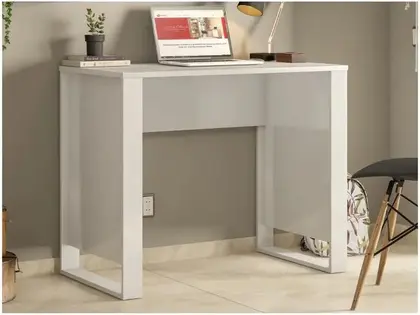 MESA PARA COMPUTADOR OFFICE MORADA BRANCO