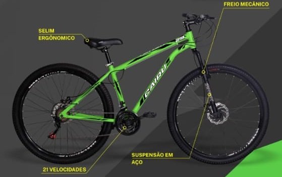 BIC 29 ACO MTB FLASH MASC 21V F.D VERD