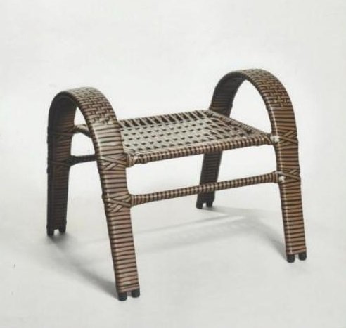 MESA DE CENTRO VITORIA FIBRA - MARROM ESCURO