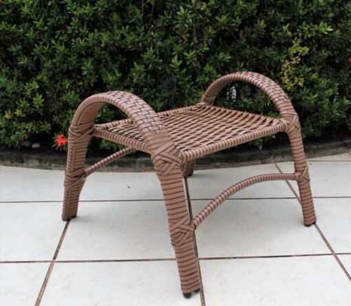 MESA DE CENTRO VITORIA FIBRA - MARRON CLARO