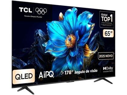 TV TCL 65 65P7K QLED SMART/4K UHD/WIFI DUAL/CVOZ/ GOOGLE ASSIST