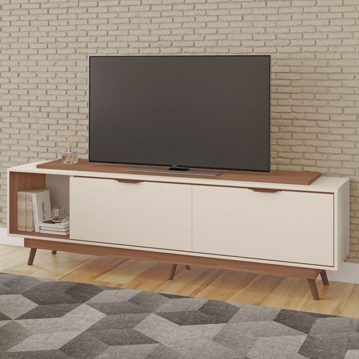 RACK POLIANA OFF WHITE FREIJO