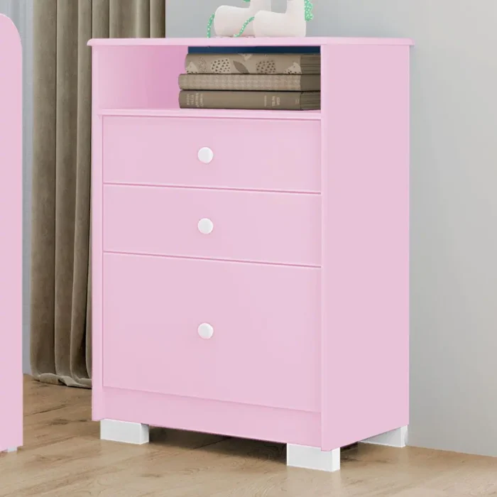 COMODA INFANTIL MAGIA ROSA SECO ROSA SEC
