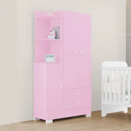 ROUPEIRO INFANTIL MAGIA ROSA SECO ROSA SECO