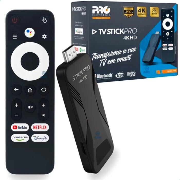 SMARTPRO STICK 4KHD WIFI DUAL BAND BLUETOOTH 2GB RAM