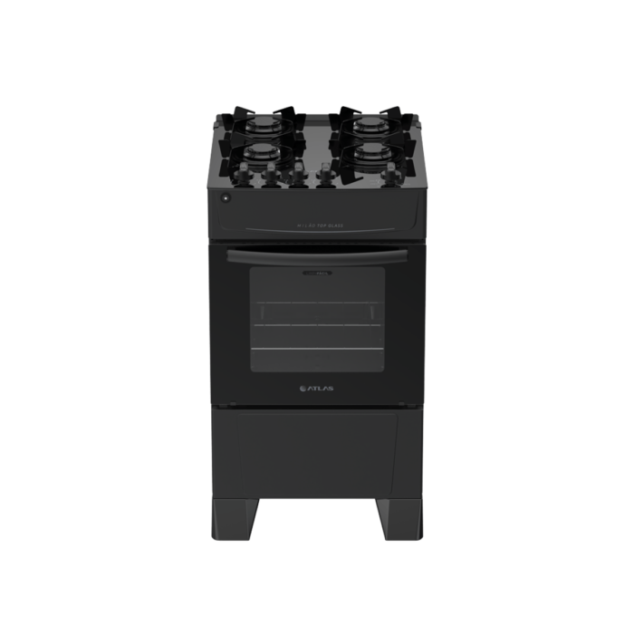 FOGAO GAS 4Q MILAO TOP GLASS PTO 25