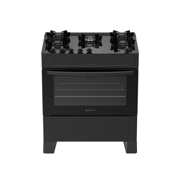 FOGAO GAS 5Q MILAO TOP GLASS PTO 25
