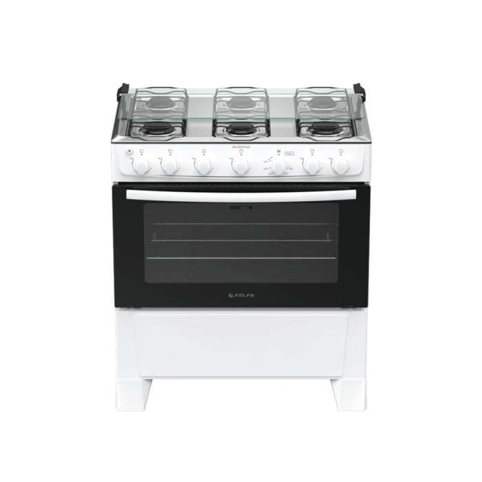 FOGAO GAS 6Q MILAO PLUS BCO 25