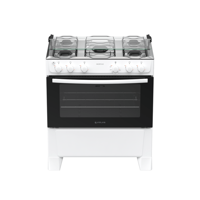 FOGAO GAS 5Q MILAO PLUS BCO 25