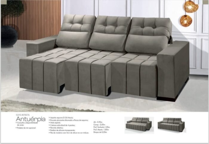 SOFA ANTUERPIA 2.05 202 CHOCOLATE